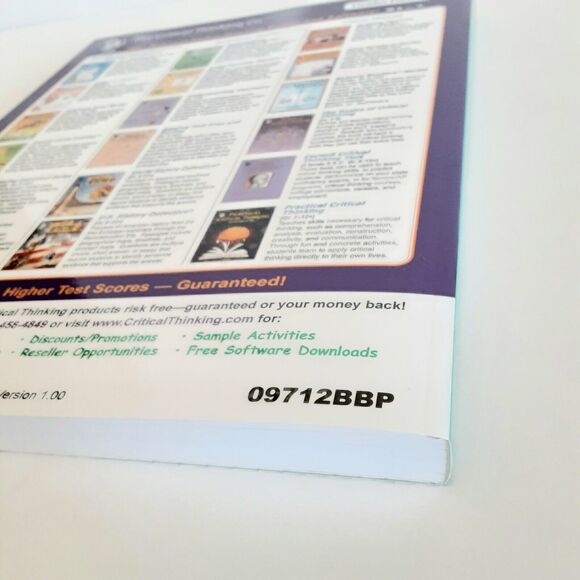 Editor in Chief Level 3 Workbook Grades 9-12+ Award Winning Critical Thinking Co - Picture 5 of 8